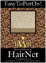 RWR Light Brown No Knot Hair Net