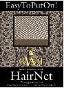 RWR Medium Brown No Knot Hair Net